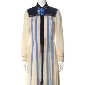 Prada Pleated Shirtdress